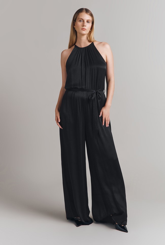 Elsie Satin Jumpsuit