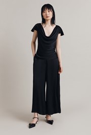 Blair Satin Wide Leg Trouser