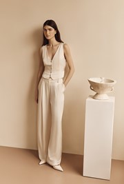 Nancy Satin Wide Leg Trousers