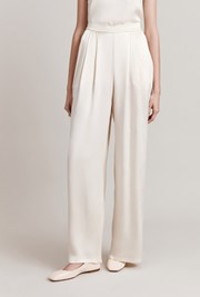 Celine Satin Wide Leg Trouser