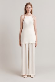 Celine Satin Wide Leg Trouser