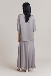 Colette Satin Maxi Skirt