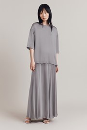 Colette Satin Maxi Skirt