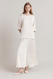 Colette Satin Maxi Skirt