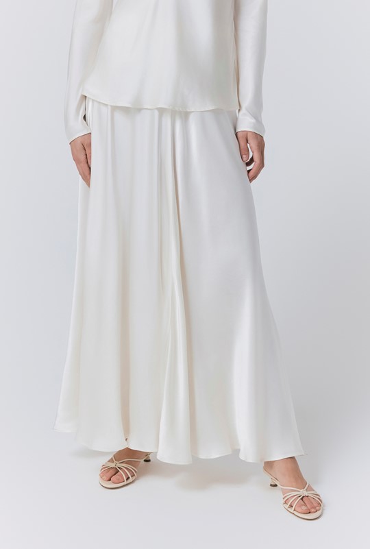 Colette Satin Maxi Skirt