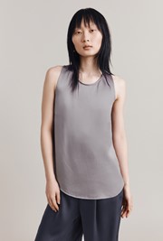 Kate Satin Sleeveless Top