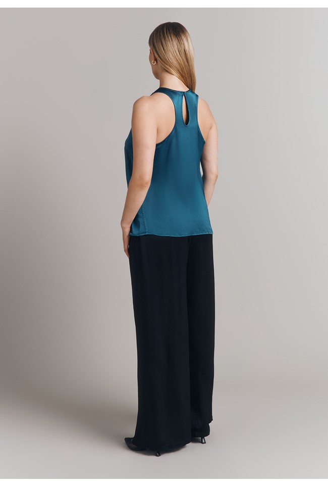 Kate Satin Sleeveless Top