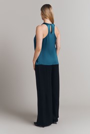 Kate Satin Sleeveless Top