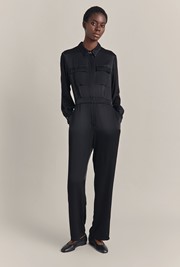 Janine Satin Jumpsuit