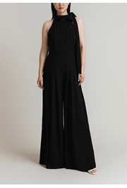 Myla Crepe Halter Neck Jumpsuit