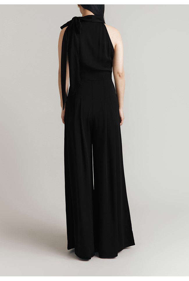 Myla Crepe Halter Neck Jumpsuit