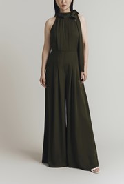 Myla Crepe Halter Neck Jumpsuit
