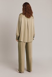 Imogen Satin Wide Leg Trouser