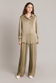 Imogen Satin Wide Leg Trouser
