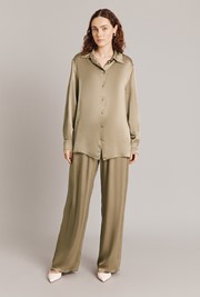Imogen Satin Wide Leg Trouser