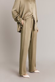 Imogen Satin Wide Leg Trouser