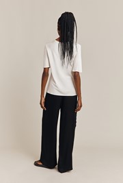 Aurora Satin Cargo Trousers