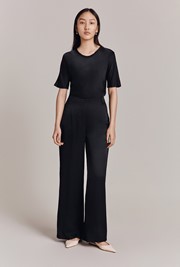 Aurora Satin Cargo Trousers