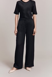 Aurora Satin Cargo Trousers