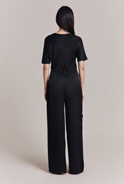 Aurora Satin Cargo Trousers