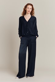Aurora Satin Cargo Trousers