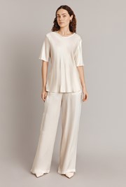 Aurora Satin Cargo Trousers