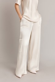 Aurora Satin Cargo Trousers