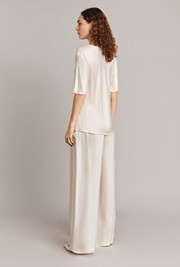 Aurora Satin Cargo Trousers