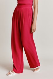 Aria Pink Crepe Trouser