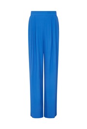 Aria Blue Crepe Trouser