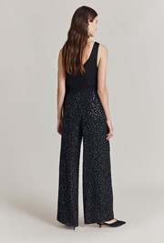 Ada Sequin Crepe Trousers