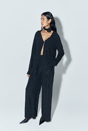 Ada Sequin Crepe Trousers