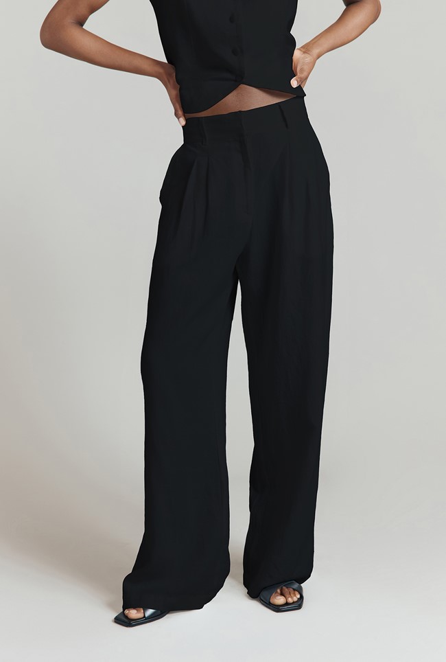 Rosie Linen Wide Leg Trouser