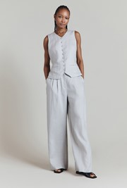 Rosie Linen Wide Leg Trouser