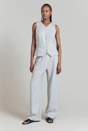 Rosie Linen Wide Leg Trouser