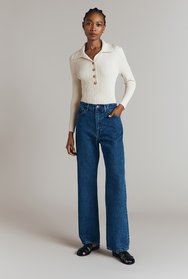 Amerie Denim Straight Leg Jean