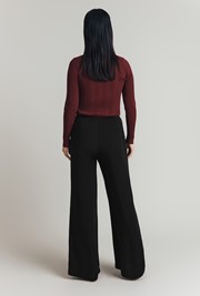 Aspen Crepe Straight Leg Trousers