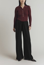 Aspen Crepe Straight Leg Trousers