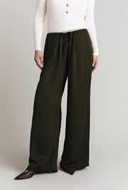 Aspen Crepe Straight Leg Trousers