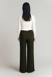 Aspen Crepe Straight Leg Trousers