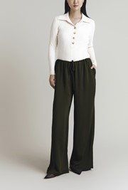 Aspen Crepe Straight Leg Trousers