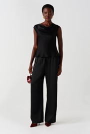 Imogen Satin Draw String Trousers