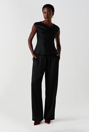 Imogen Satin Draw String Trousers