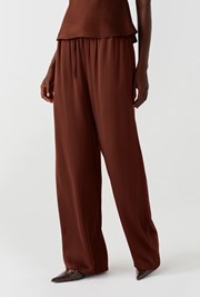 Imogen Satin Draw String Trousers