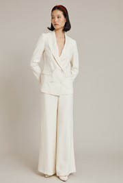 Senna Crepe Wide-Leg Trouser