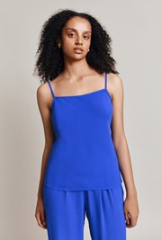 Holly Blue Crepe Cami