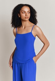 Holly Blue Crepe Cami