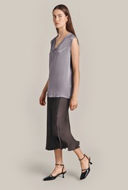 Elena Satin Vest Top