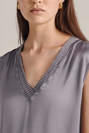 Elena Satin Vest Top