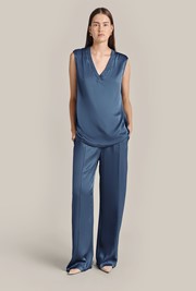 Elena Satin Vest Top